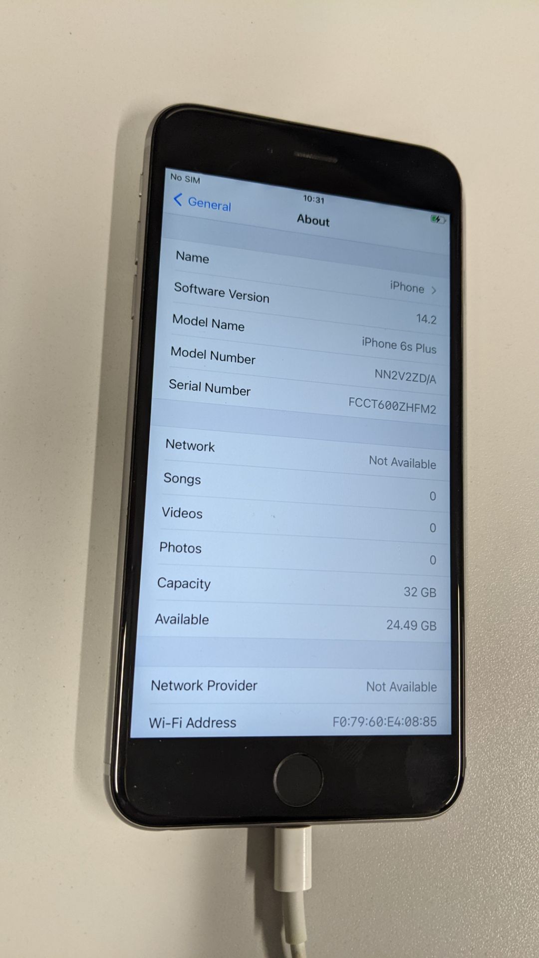 Apple iPhone 6s Plus (32 Gb) in space grey - Image 27 of 38