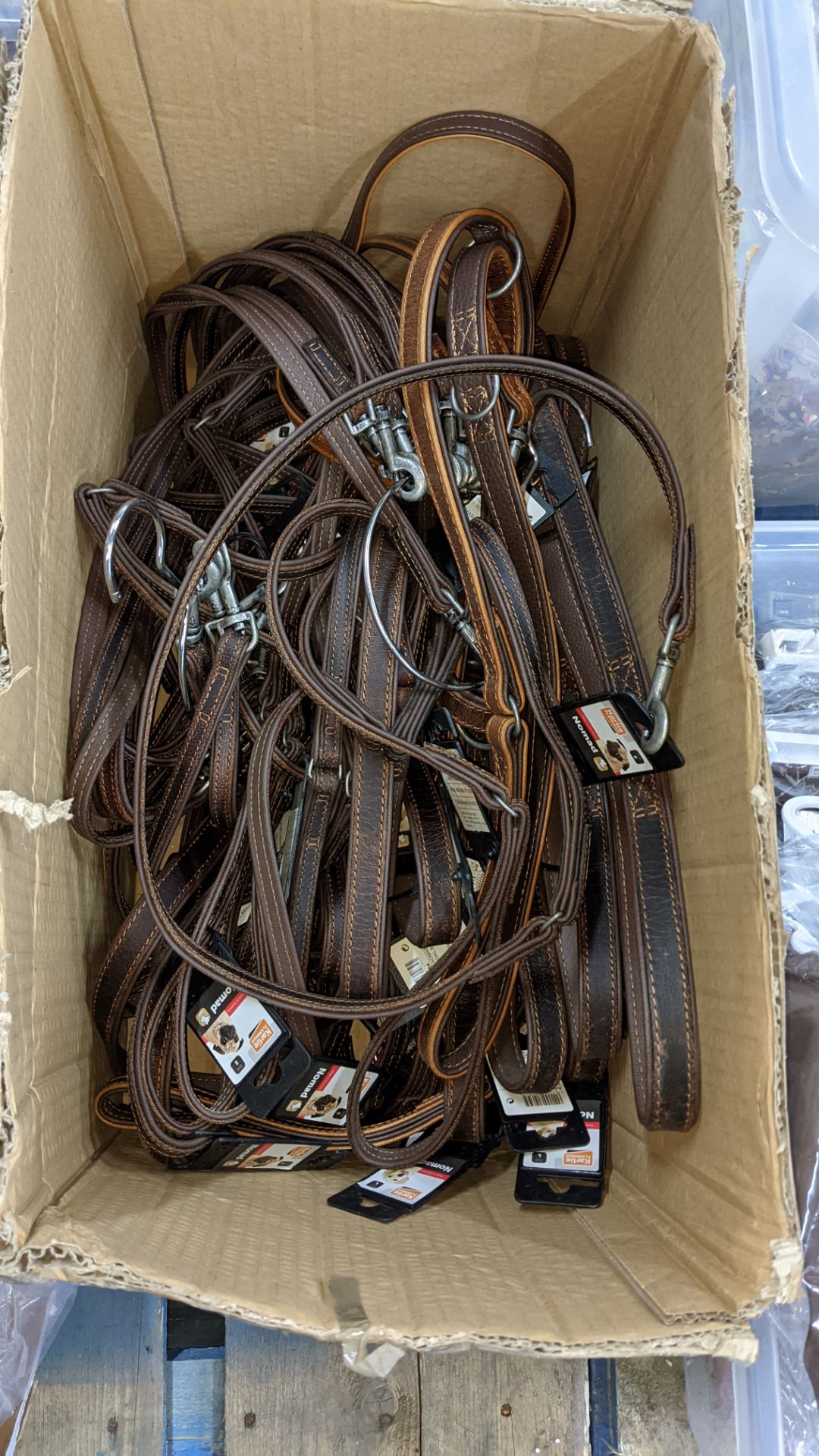 Box of dog leads - Image 2 of 3