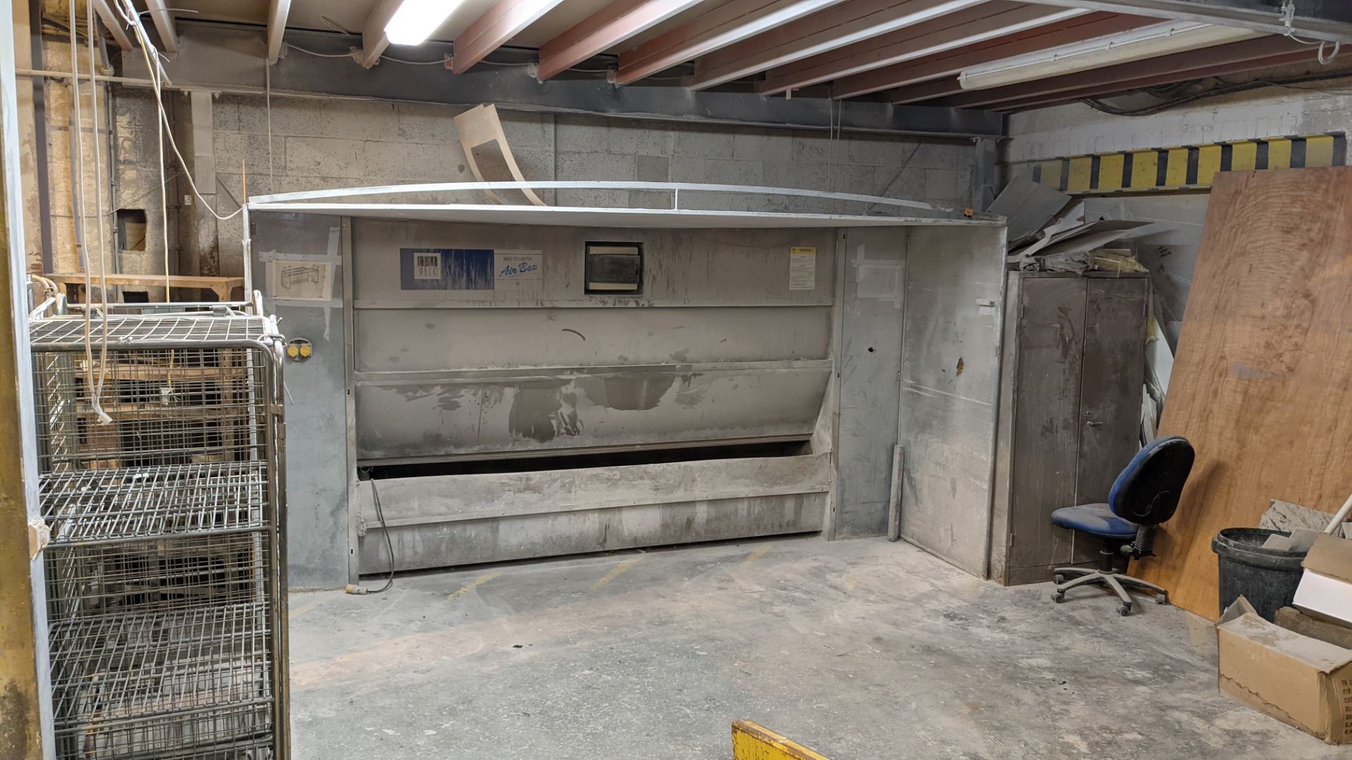 2006 Italmecc air box dust collector wet back spray booth, serial no. 0523 - Image 11 of 14