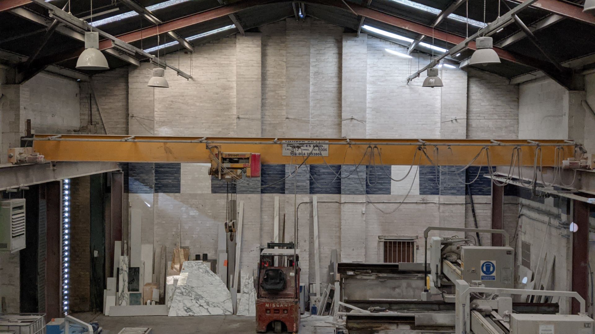 2001 Street overhead travelling crane with 3.2tonne capacity. Serial no. 11006. This lot comprises t - Image 23 of 28