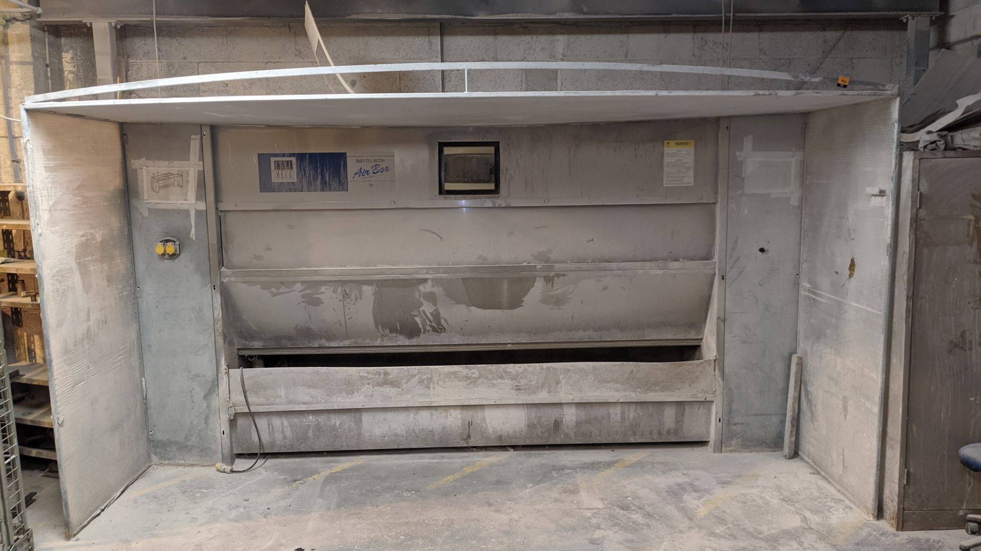 2006 Italmecc air box dust collector wet back spray booth, serial no. 0523 - Image 3 of 14