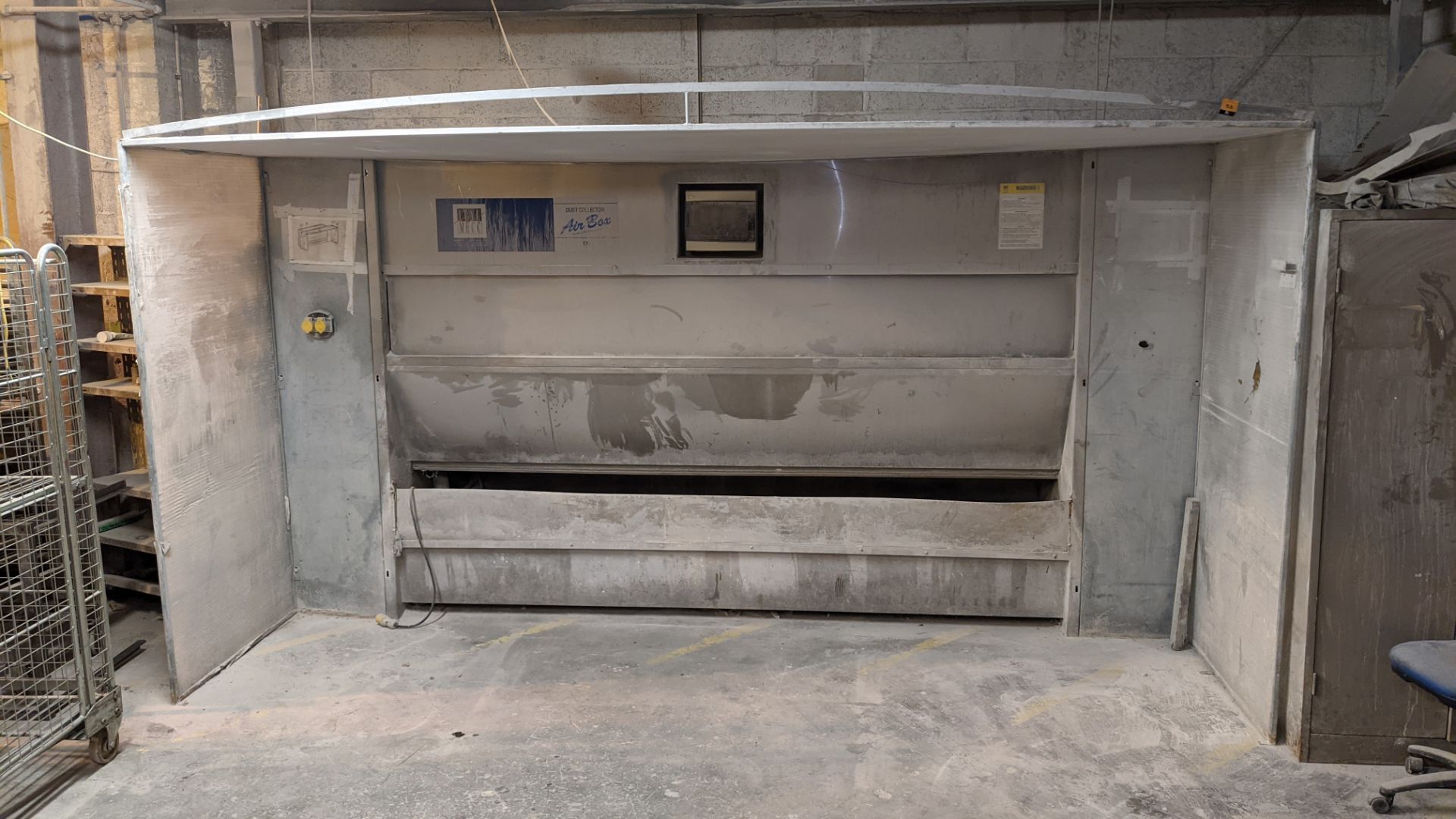 2006 Italmecc air box dust collector wet back spray booth, serial no. 0523 - Image 2 of 14