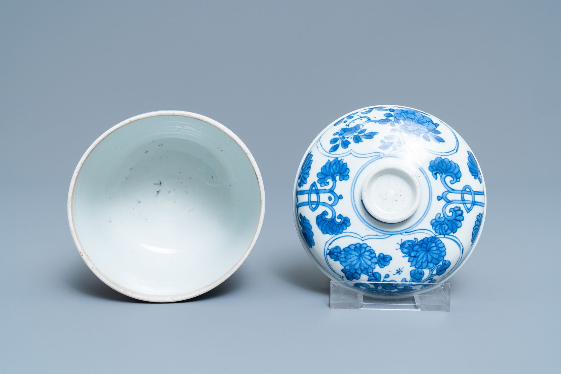 A group of Chinese blue and white wares, Kangxi - Image 10 of 17