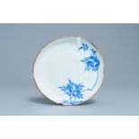 A Chinese blue & white Japanese market ko-sometsuke 'peach' dish, Tianqi