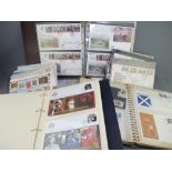 FIRST DAY COVERS & STAMPS COLLECTION, 250 plus including South Georgia, Ascension and Falkland