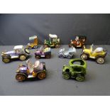 VINTAGE VEHICLE ORNAMENTS, a collection