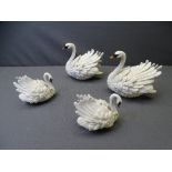 THE LEONARDO COLLECTION - two pairs of swans
