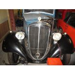 1934 STANDARD 9 CLASSIC CAR - REGISTRATION DG9 561, with log book, restored with new tyres and