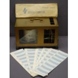 'ON' METAL CASED BAROGRAPH and a quantity of recorder charts by Negretti and Zambra Limited