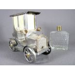 NOVELTY DRINKS HOLDER in the shape of an old fashioned car