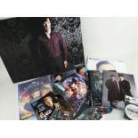 COLLECTION OF BENEDICT CUMBERBATCH / SHERLOCK HOLMES MEMORABILIA including promotional photograph on