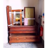 TWO CONTINENTAL WARDROBES FOR ASSEMBLY