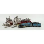 WRENN OO GAUGE BR4-6-O CASTLE CLASS LOCOMOTIVE WINDSOR CASTLE 4082, 26cms long, together with a