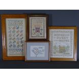 SAMPLERS - LOTS 130 - 142 ARE FROM A ONE-OWNER PRIVATE COLLECTION. THREE FURTHER RARE AND FINE