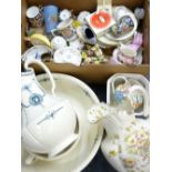 ROYAL CROWN DERBY, Poole and an assortment of other china