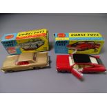 TWO CORGI BOXED DIECAST ORIGINALS, No 245 a Buick Riviera and No 263 Marlin by Rambler, Sports