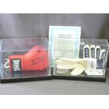 SPORTING MEMORABILIA - Ricky Hatton signed Lonsdale glove in presentation case with certificate
