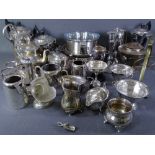 EPNS TEASETS and other ware including Pyrex dish holders