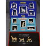 WADE WHIMSIES - three near complete box sets, No 6, No 9 and another