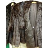 THREE VINTAGE FUR COATS