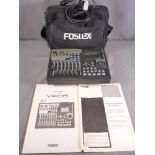 FOSTEX VF 08 PORTABLE HOME RECORDING STUDIO, Bluetooth enabled Sony videocam ETC