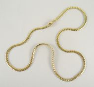14CT YELLOW GOLD 'S' LINK CHAIN, 19.6grams (boxed)