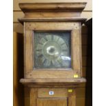 BRASS DIAL LONGCASE CLOCK