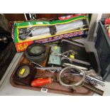 ASSORTED MEDICAL & OTHER INSTRUMENTS including toy telescope