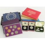 PARCEL OF CASED COLLECTORS COINS TO INCLUDE COINAGE OF GREAT BRITAIN AND NORTHERN IRELAND SETS - 2 X