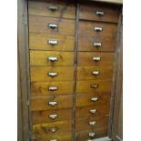 VINTAGE POLICE STATION CUPBOARD with internal drawers