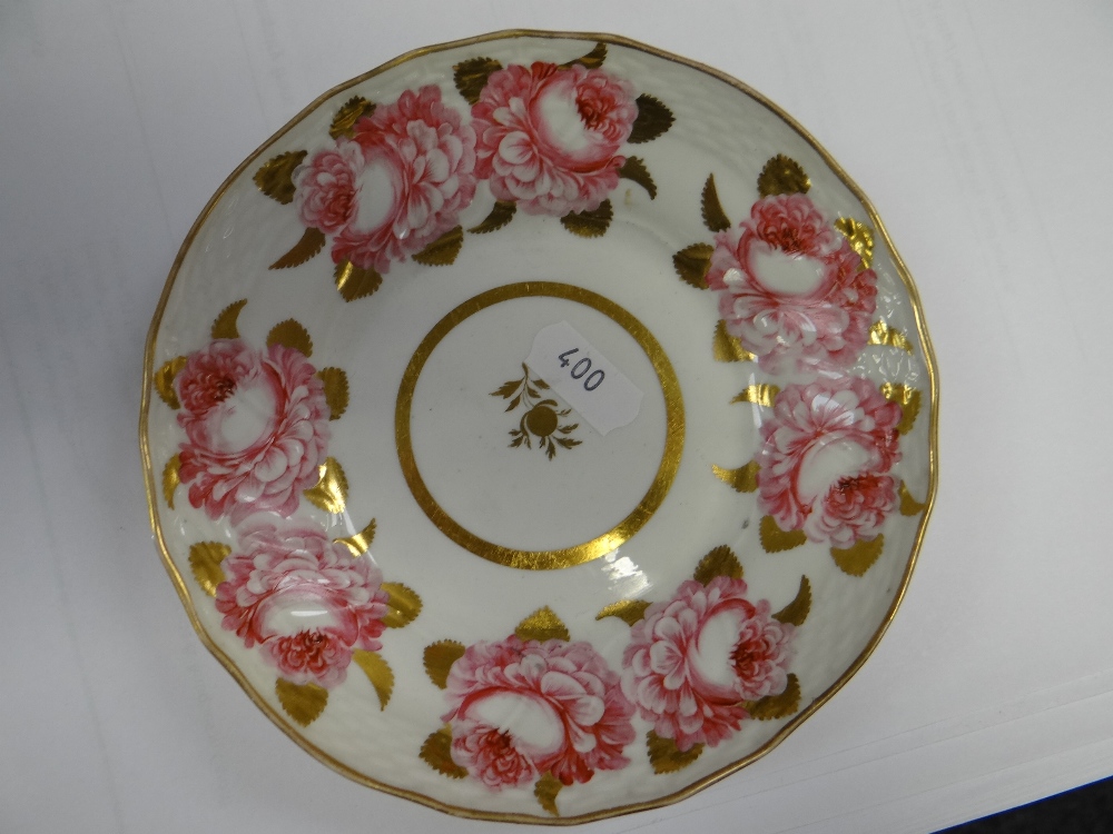 SWANSEA PORCELAIN ITEMS comprising 'Trident Cornflower' pattern plate, a 'Wild Rose & Trelis' - Image 9 of 17