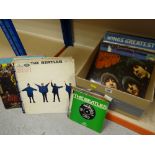 THE BEATLES & RELATED LP'S & 45'S including Sgt. Pepper, Help, Paul Mccartney, Wings ETC