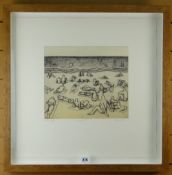 TREVOR PRICE artist's proof aquatint - entitled 'Sea Scape II' aquatint, signed in pencil and