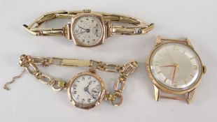 ASSORTED WATCHES to including gents wristwatch presented to Jack Harris from Staff and Workmates