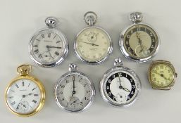 ASSORTED GENTS POCKET WATCHES to include Ingersoll, Smith's Empire, Sekonda ETC