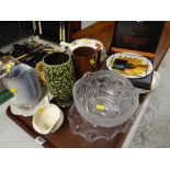 ASSORTED CHINA & GLASSWARE