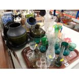 ASSORTED GLASS & DECORATIVE CHINA