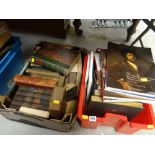 ASSORTED BOOKS, AUCTION CATALOGUES & ANTIQUES FAIR BROCHURES