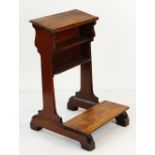 VINTAGE WOODEN KNEEL-TO-PRAY STOOL