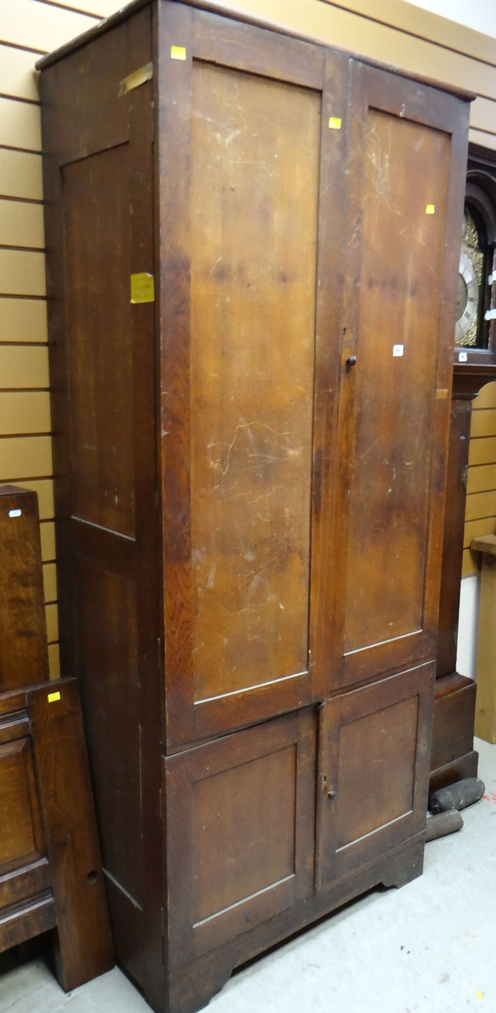 VINTAGE POLICE STATION CUPBOARD with internal drawers - Image 2 of 2