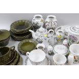 ASSORTED PORTMEIRION 'BOTANIC GARDEN' & 'TOTEM' PATTERN DINNERWARE