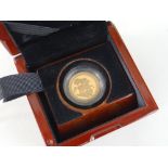 'THE PIEDFORT' GOLD PROOF SOVEREIGN 2017 Limited Edition Presentation Number 2331 of 3500 (Maximum