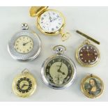 ASSORTED POCKET & FOB WATCHES to include Ingersoll, Ferex, Cardinal ETC