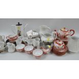 ASSORTED DECORATIVE CHINA including Kutani porcelain tea service