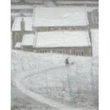 CHARLES BURTON oil on canvas - winter scene, entitled verso on Martin Tinney Gallery label 'Mr