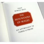 IOAN BOWEN REES limited edition (101/275) Gwasg Gregynog volume of 'The Mountains of Wales (An