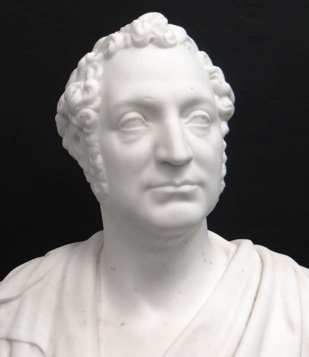 NINETEENTH CENTURY SCULPTOR marble bust - Sir Richard Hussey Vivian (1775-1842) in the classical - Image 2 of 13