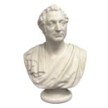 NINETEENTH CENTURY SCULPTOR marble bust - Sir Richard Hussey Vivian (1775-1842) in the classical