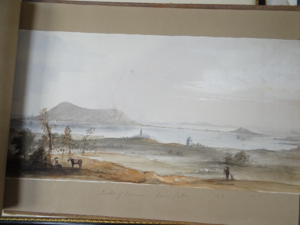 ALBUM OF WATERCOLOURS OF CONTINENTAL SCENES from a 'Grand Tour' type journey from one of the - Image 15 of 28