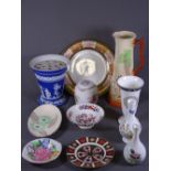 COLLECTOR'S POTTERY & PORCELAIN, a quantity by Wedgwood, Royal Crown Derby, Grays, Mayling, Royal